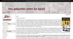 Desktop Screenshot of desgalipettesentreleslignes.fr